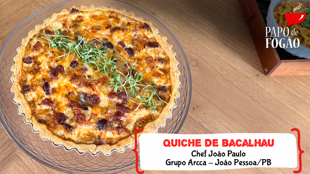 QUICHE DE BACALHAU