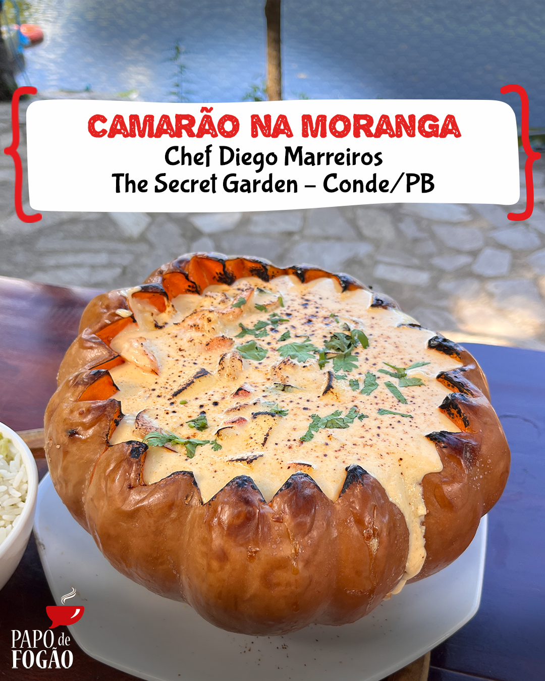 CAMARÃO NA MORANGA