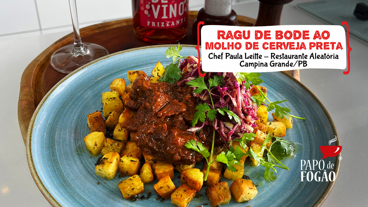 RAGU DE BODE AO MOLHO DE CERVEJA PRETA